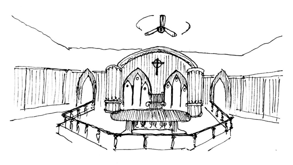 CSI Arputha zion church Sketch