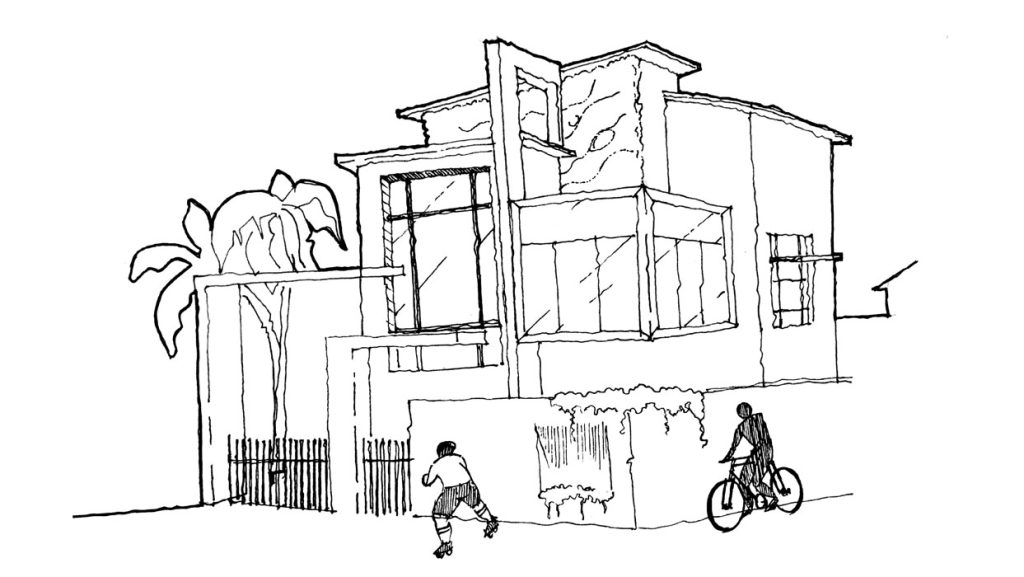 Jagadeeswaran Residence Sketch